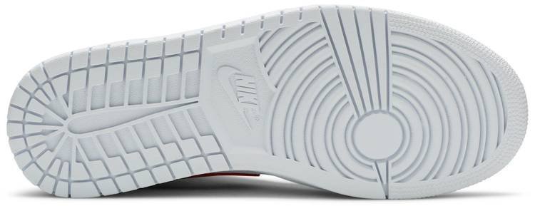 Air Jordan 1 Mid 'White University Red' BQ6472-106 - Image 5