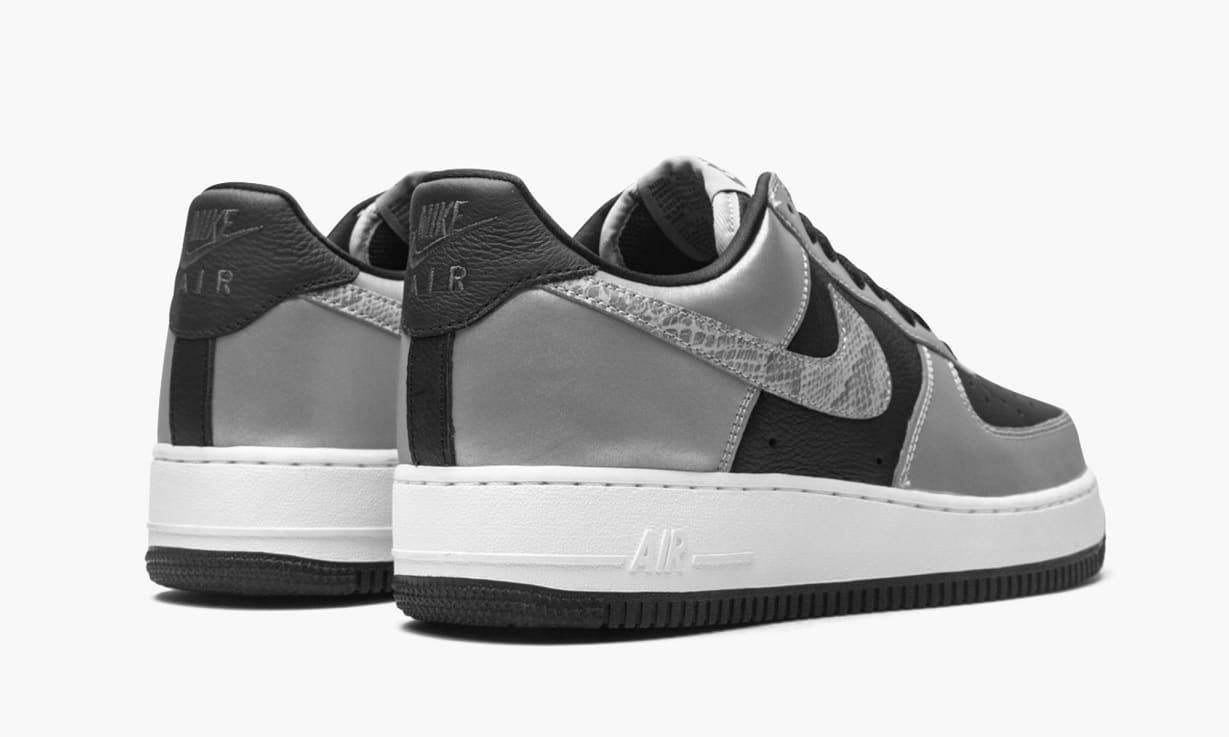 Nike Air Force 1 Silver Snake - Image 3
