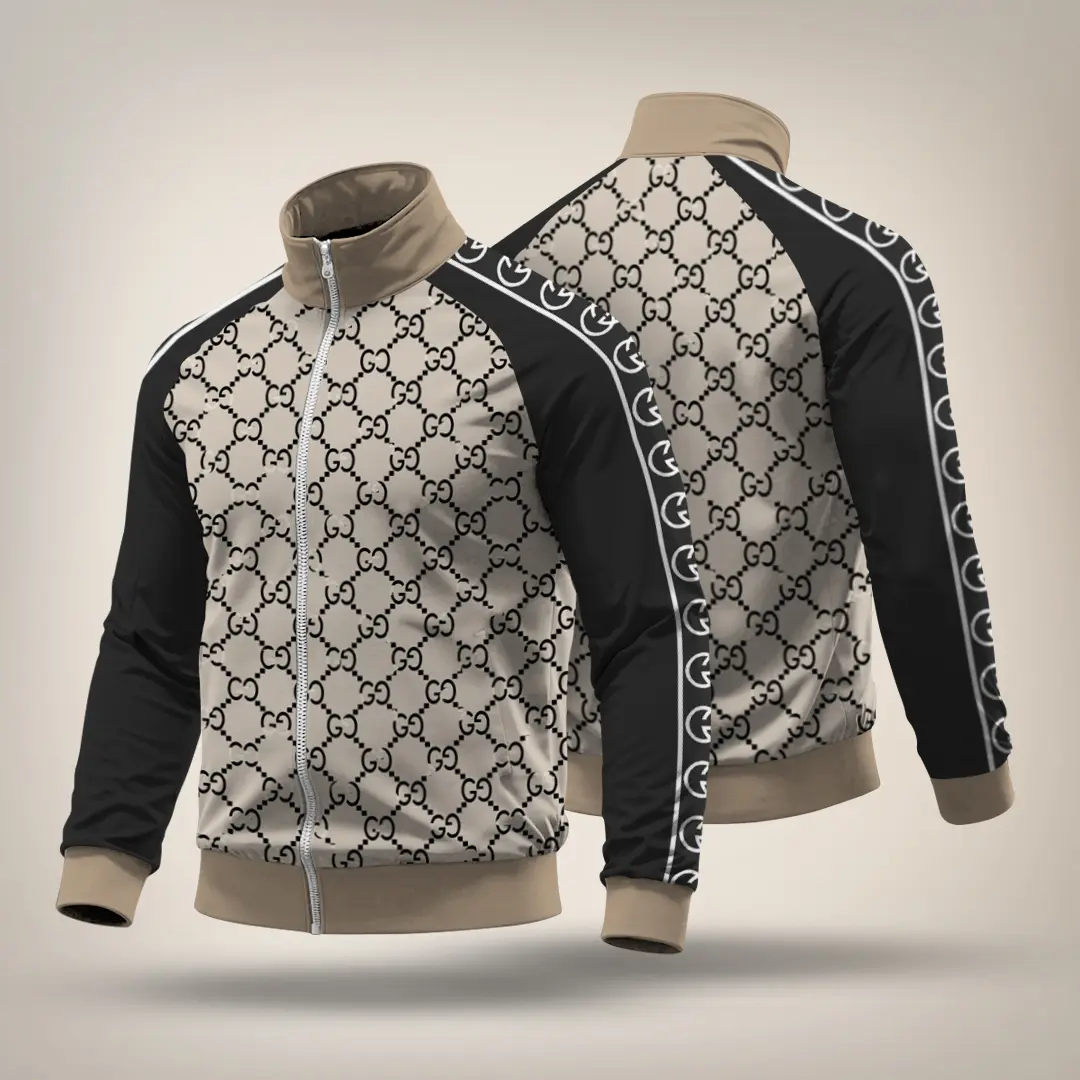 Luxury Brand Stand Collar Jacket For Men - CHIC071203