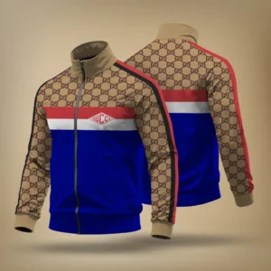 Luxury Brand Stand Collar Jacket For Men - CHIC071206