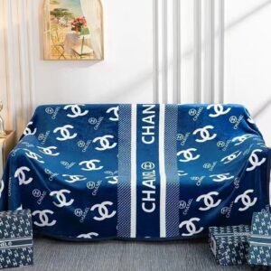 Luxury Blue Blanket Throw 451#
