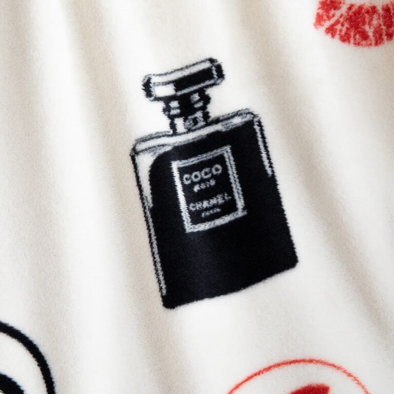 Blanket white luxury 485 - Image 4