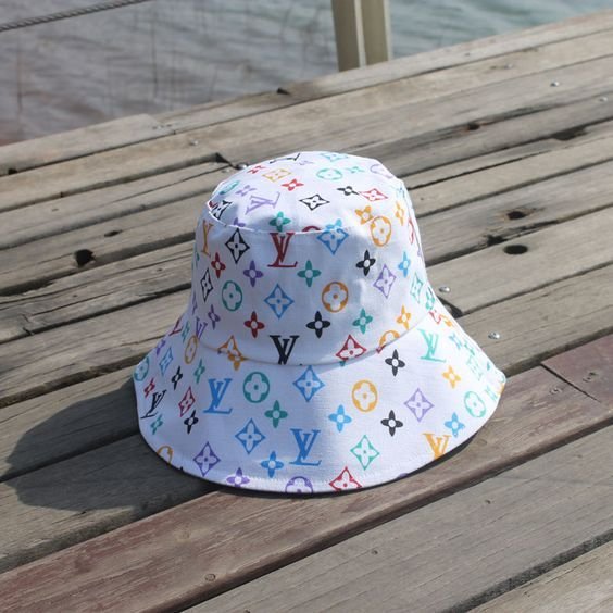Limited edition lv hot trend summer bucket hat sample 9190754 - Image 2