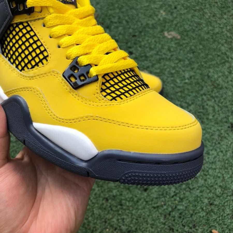 Air Jordan 4 Retro (GS) “Tour Yellow” 2021 - Image 4