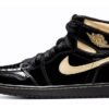 Nike Air Jordan 1 Retro Black Metalic Gold