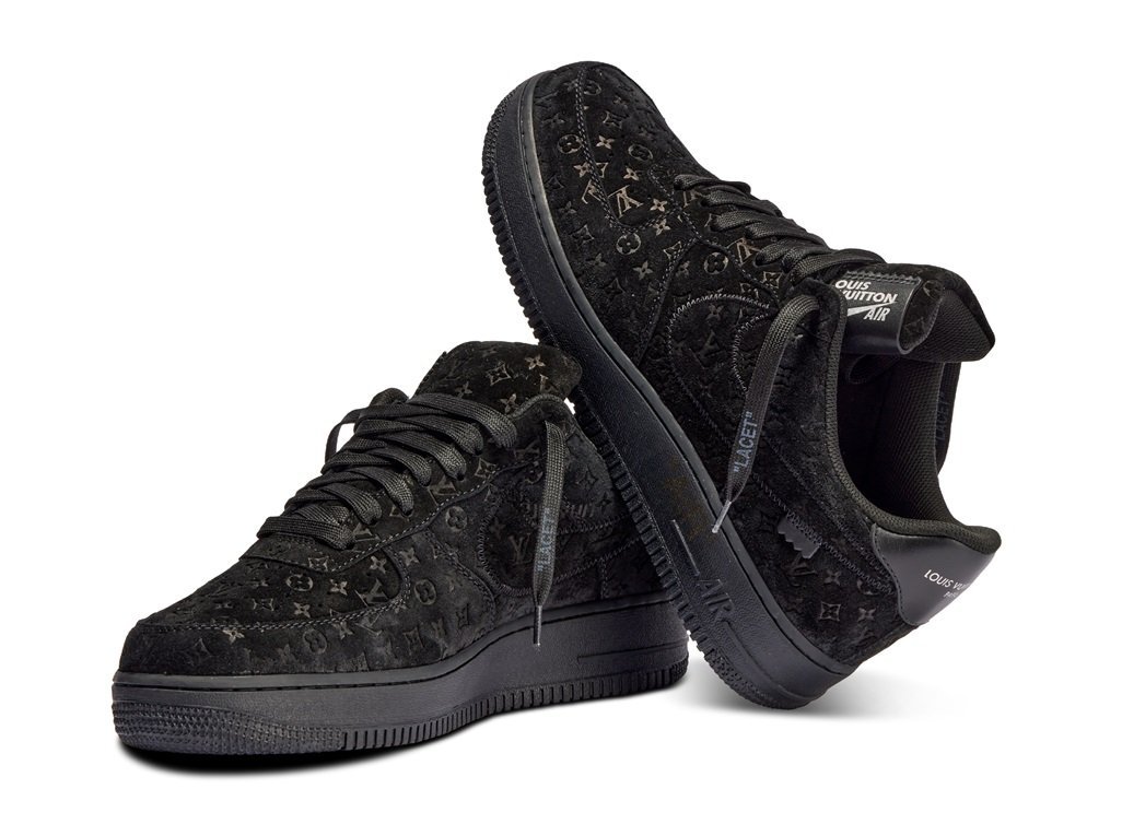 Louis Vuitton x Nike Air Force 1?07 LV8 Low Black - Image 2