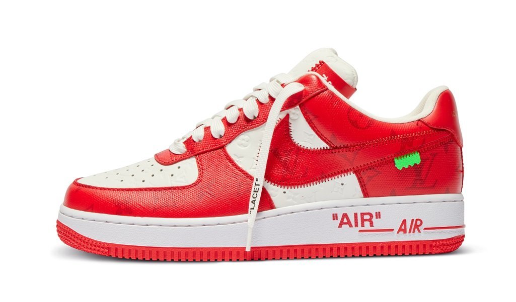 Louis Vuitton x Nike Air Force 1?07 LV8 Low Red