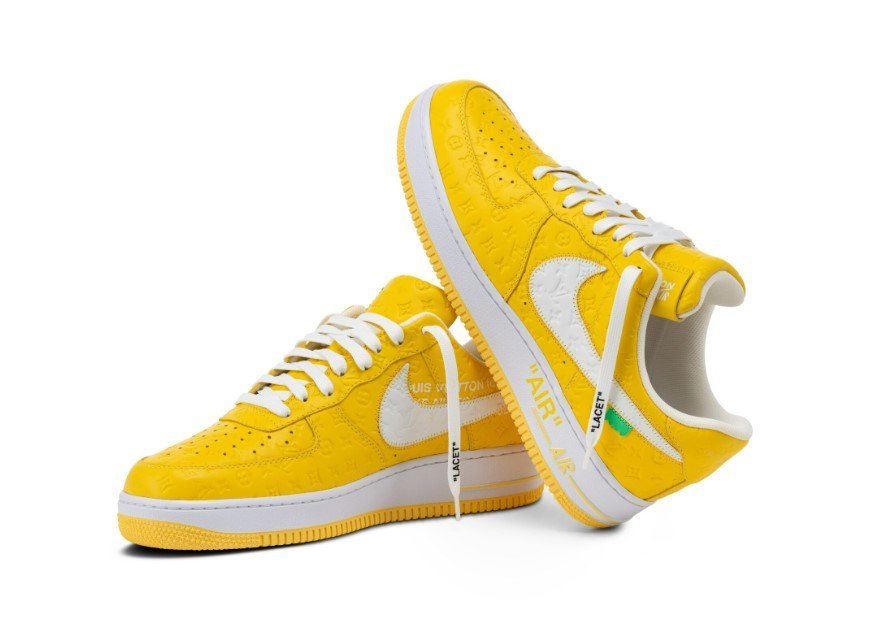 Louis Vuitton x Nike Air Force 1?07 LV8 Low Yellow - Image 2