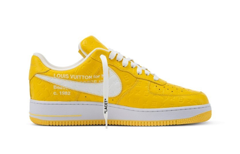 Louis Vuitton x Nike Air Force 1?07 LV8 Low Yellow - Image 3