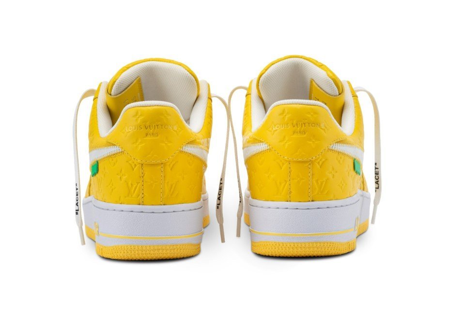 Louis Vuitton x Nike Air Force 1?07 LV8 Low Yellow - Image 5