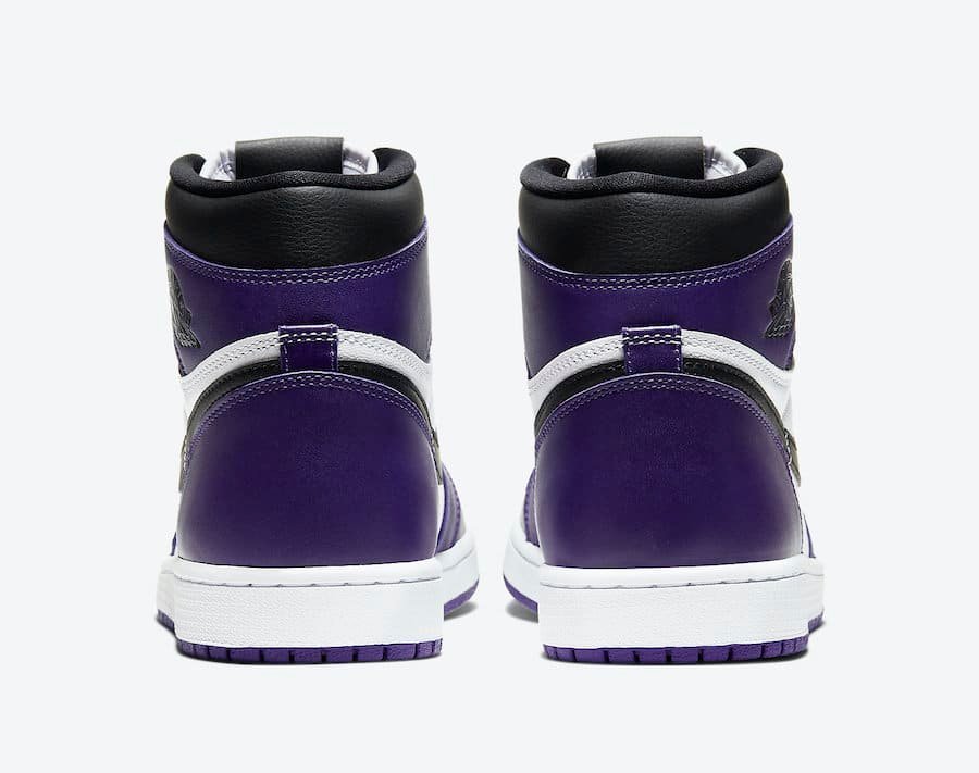 Nike Air Jordan 1 Purple White - Image 4