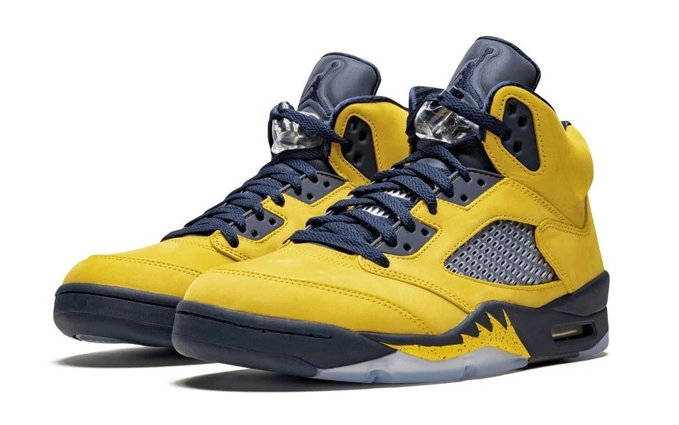 Nike Air Jordan 5 Retro Michigan - Image 2