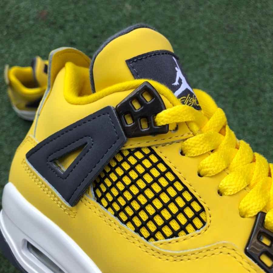 Air Jordan 4 Retro (GS) “Tour Yellow” 2021 - Image 5
