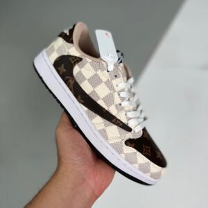 Travis Scott x Air Jordan 1 Low x Lv 2 - 06DHLH12-204 - Full Size 36 - 45