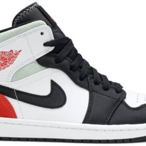 Air Jordan 1 Mid SE 'Red Black Toe' 852542-100