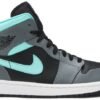 Air Jordan 1 Mid 'Grey Aqua' 554724-063