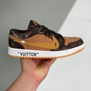 Off White x Air Jordan 1 Mid x Lv - 06DHLH12-216 - Full Size 36-46