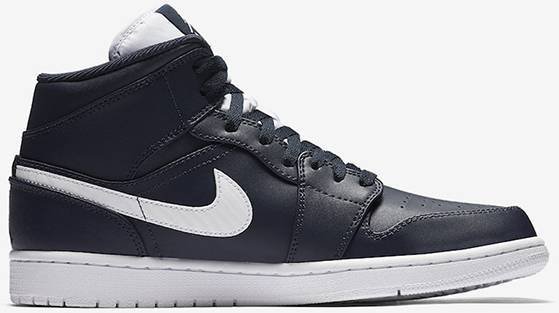 Air Jordan 1 Retro Mid 'Obsidian' 554724-402 - Image 2