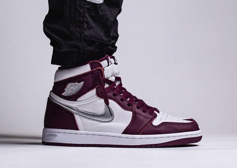 Air Jordan 1 Retro High OG 'Bordeaux' 555088-611 - Image 2