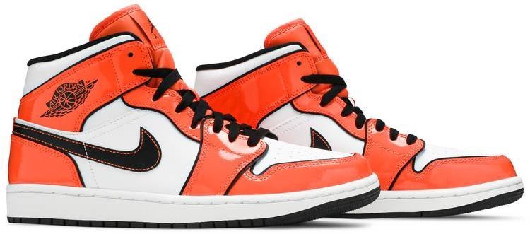 Air Jordan 1 Mid SE 'Turf Orange' DD6834-802 - Image 5