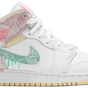 Air Jordan 1 Mid SE GS 'Ice Cream' DD1666-100