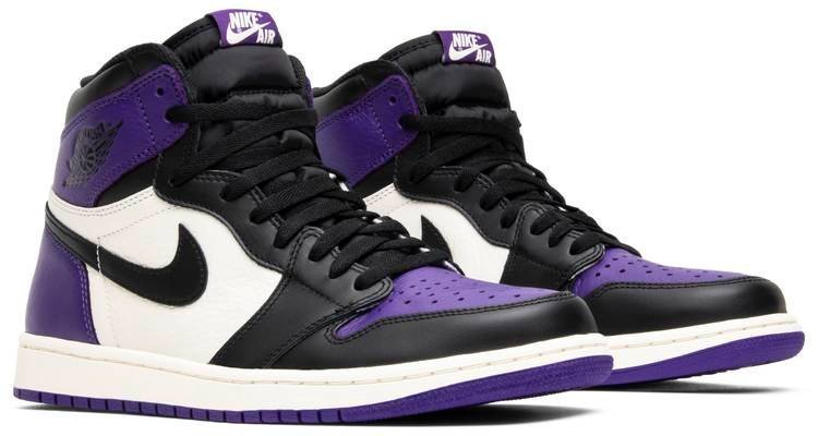 Air Jordan 1 Retro High OG 'Court Purple' 555088-501 - Image 3