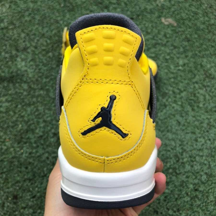 Air Jordan 4 Retro (GS) “Tour Yellow” 2021 - Image 3