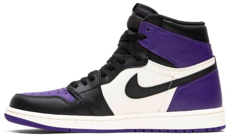 Air Jordan 1 Retro High OG 'Court Purple' 555088-501 - Image 2