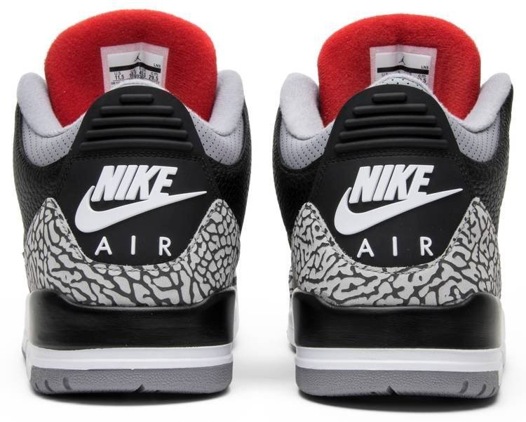 Air Jordan 3 Retro OG 'Black Cement' 2018 854262-001 - Image 4
