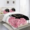 Chanel comforter set designe vandy and black duvet cover bedding sets Bedding Sets