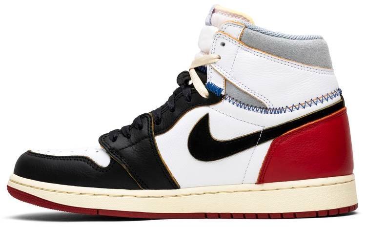 Union LA x Air Jordan 1 Retro High NRG 'Black Toe' BV1300-106 - Image 2