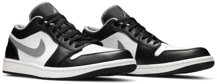 Air Jordan 1 Low 'Black Medium Grey' 553558-040 - Image 5