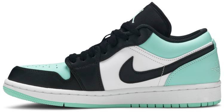 Air Jordan 1 Retro Low 'Emerald' 553558-117 - Image 2