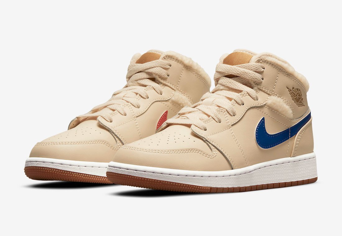 Air Jordan 1 Mid Utility 'Fleece' DO2207-264 - Image 3