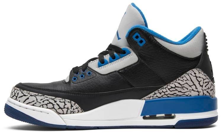 Air Jordan 3 Retro 'Sport Blue' 136064-007 - Image 2