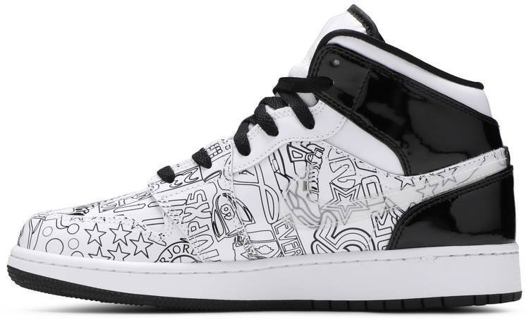 Air Jordan 1 Mid SE 'DIY' DC4099-100 - Image 2