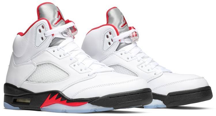 Air Jordan 5 Retro 'Fire Red' 2020 DA1911-102 - Image 3