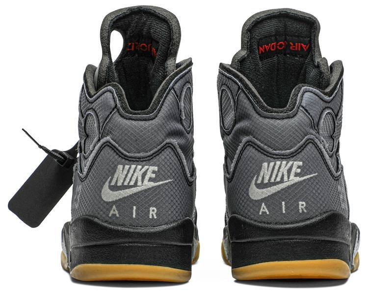 Off-White x Air Jordan 5 Retro SP 'Muslin' CT8480-001 - Image 4