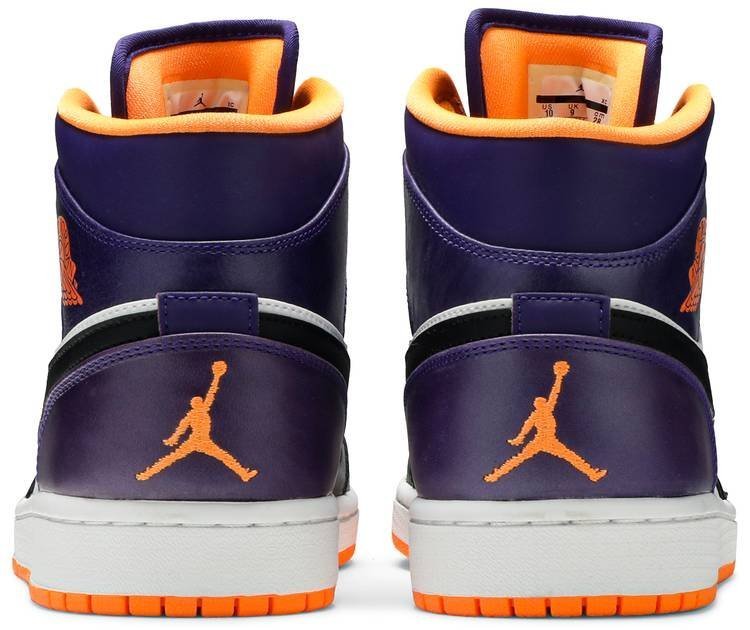 Air Jordan 1 Mid 'Phoenix Suns' 554724-117 - Image 4