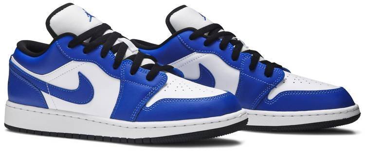 Air Jordan 1 Low GS 'Game Royal' 553560-124 - Image 3