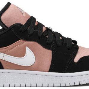 Air Jordan 1 Low GS 'White Rose Gold' 554723-090