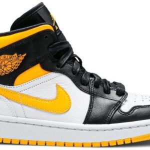 Air Jordan 1 Mid SE 'White Laser Orange' CV5276-107