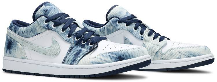Air Jordan 1 Low SE 'Washed Denim' CZ8455-100 - Image 3