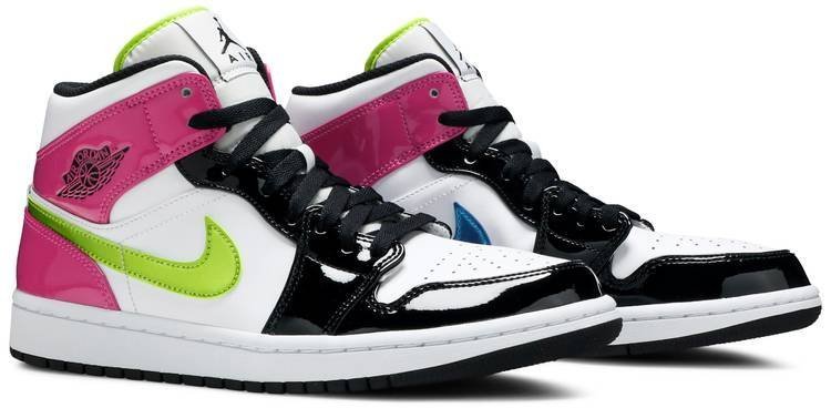 Air Jordan 1 Mid SE 'Cyber Active Fuchsia' CZ9834-100 - Image 3