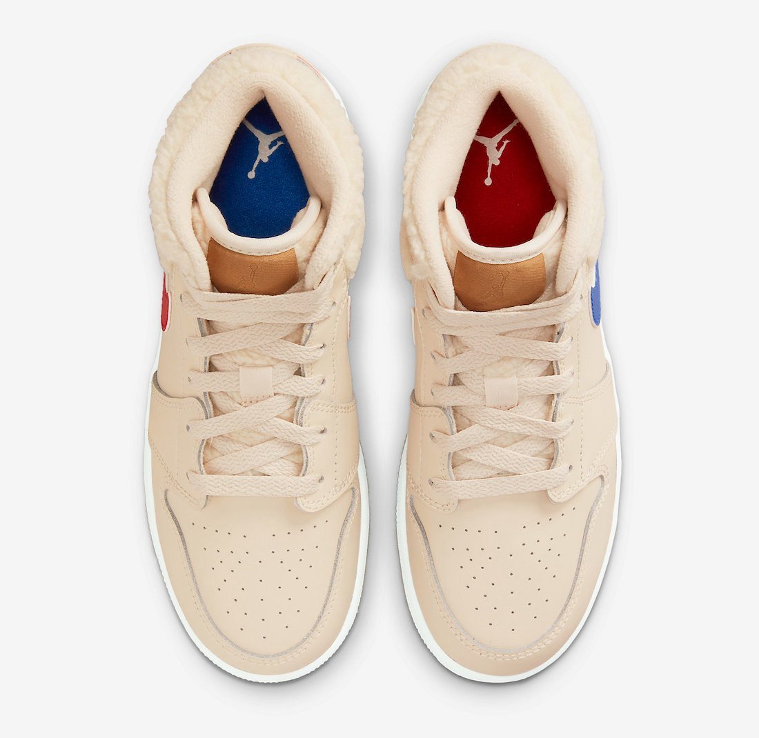 Air Jordan 1 Mid Utility 'Fleece' DO2207-264 - Image 4