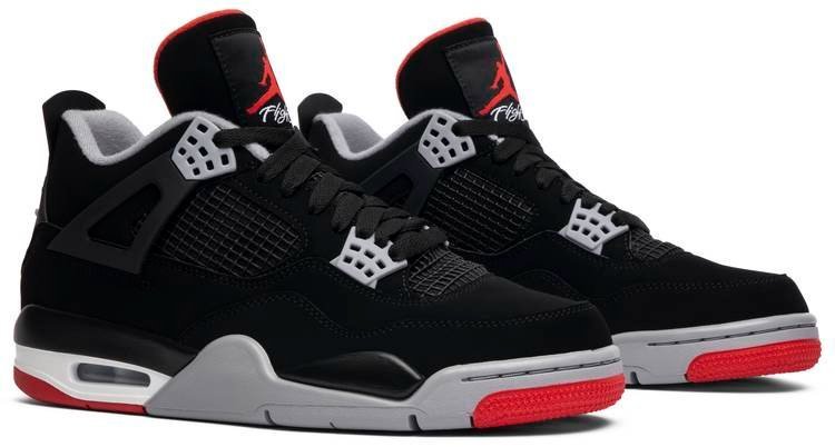Air Jordan 4 Retro OG 'Bred' 2019 308497-060 - Image 3