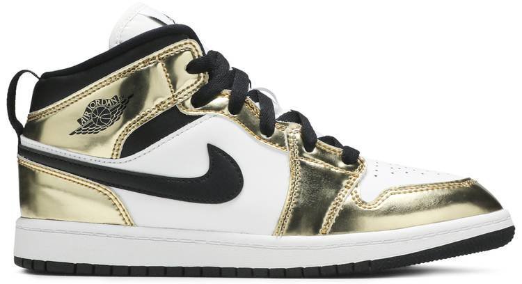 Air Jordan 1 Mid SE PS 'Metallic Gold' DC1422-700