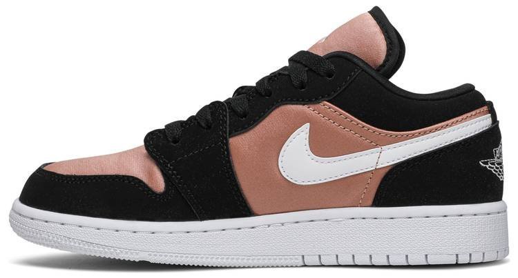 Air Jordan 1 Low GS 'White Rose Gold' 554723-090 - Image 2