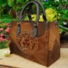 Gianni versace brown luxury brand women small handbag purse for beauty