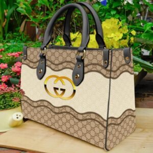 Gucci golden logo beige luxury brand women small handbag purse outfit for beauty